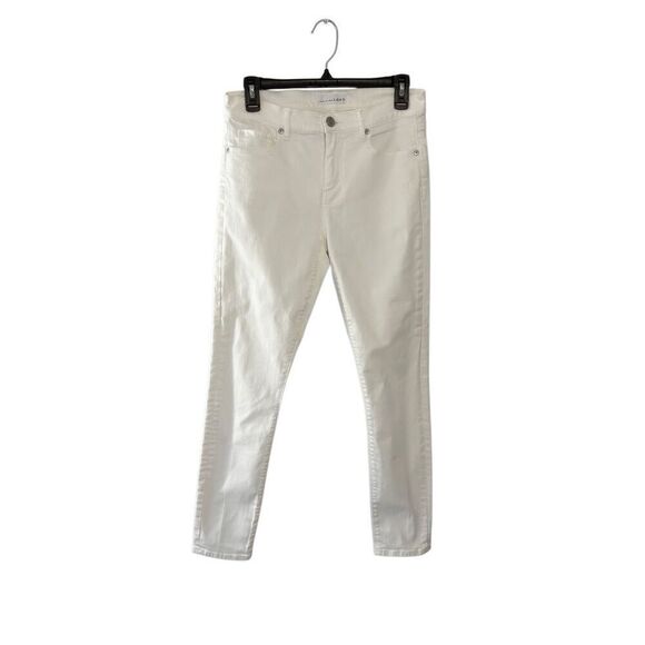 LOFT Skinny Modern white jeans - 4 - Picture 1 of 9
